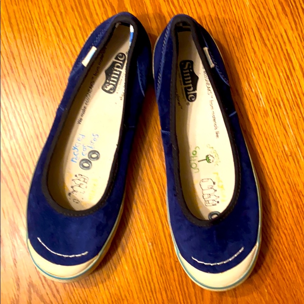 Simple Suede Flats 9.5